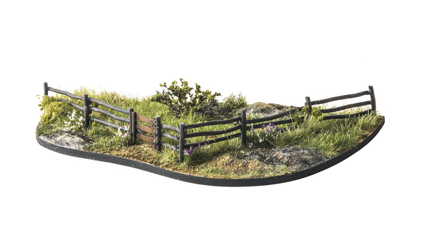 Woodland Scenics A2991 N Log Fence