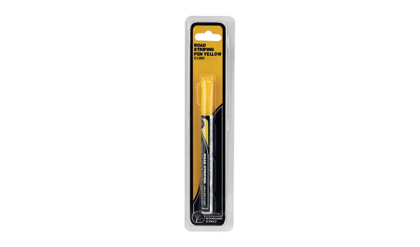 Woodland Scenics C1292 Yellow Road Striping Pen