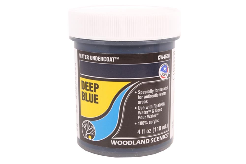 Woodland Scenics CW4530 Water Undercoat Deep Blue