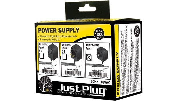 Woodland Scenics JP5773 Just Plug: Power Supply AUS/NZ