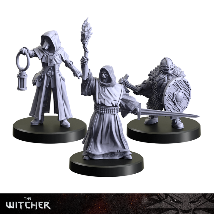 Monster Fight Club 70006 Witcher Rpg Classes 3 - Doctor, Priest, Man-At-Arms