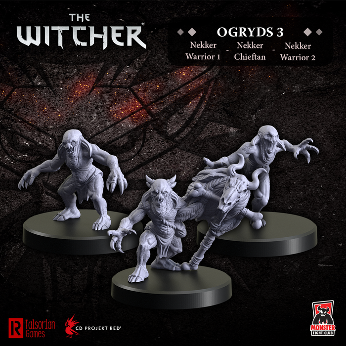 Monster Fight Club 70028 Witcher Rpg Ogryds 3 - Nekker Warriors