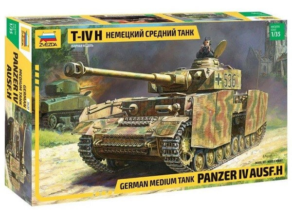 Zvezda 3620 1/35 Pz.Kpfw. IV Ausf. H - German Medium Tank