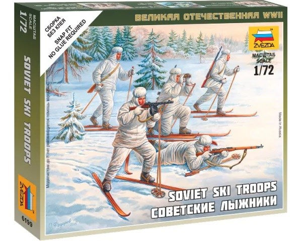 Zvezda 6199 1/72 Soviet Ski Troops