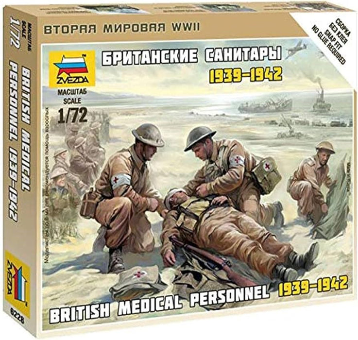 Zvezda 6228 1/72 BRITISH MEDIC TEAM