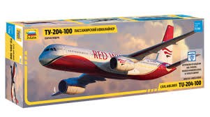 Zvezda 7023 1/144 RED WINGS AIRLINE TU-204-100