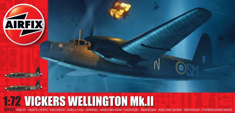 Airfix 08021 1/72 Vickers Wellington MKII