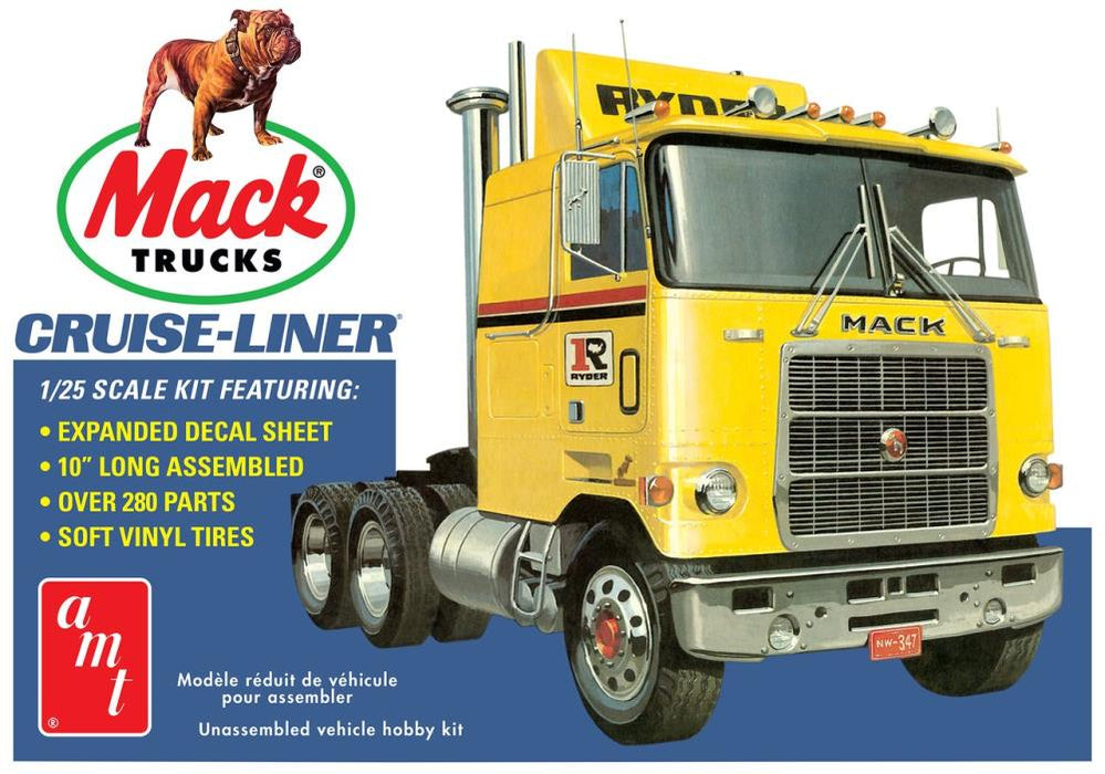 AMT 1062 1/25 Mack Cruise Liner Semi Trailer