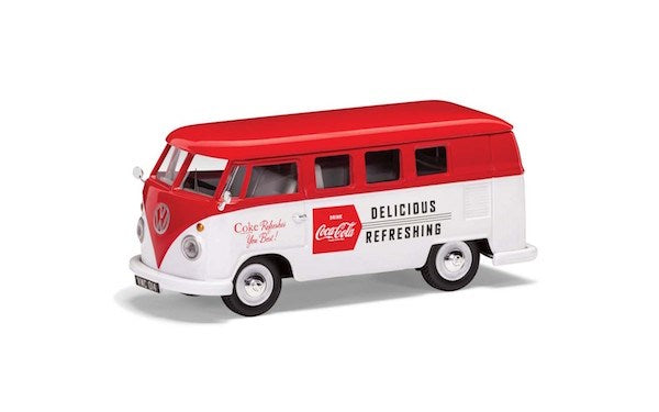 Corgi CC02733 1/43 Coca-Cola Late 1960's VW Camper