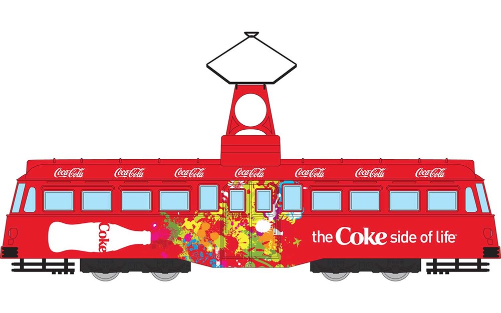 Corgi CC44013 1/76 Coke S/D Tram-SideOfLife