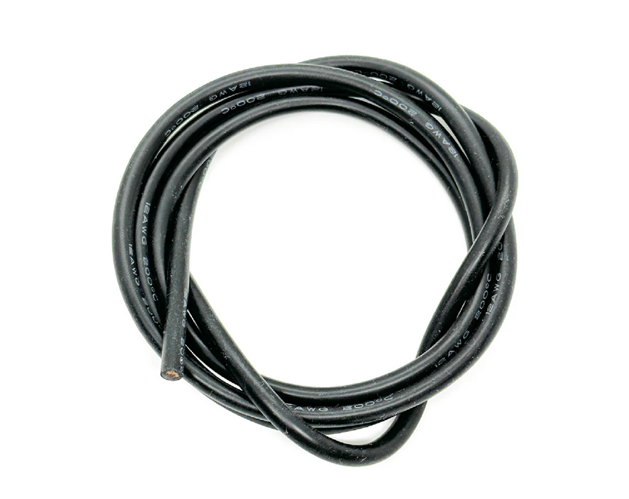 Helios - Cable - HyperFlex 12AWG Black Silicon Wire (1 Metre)