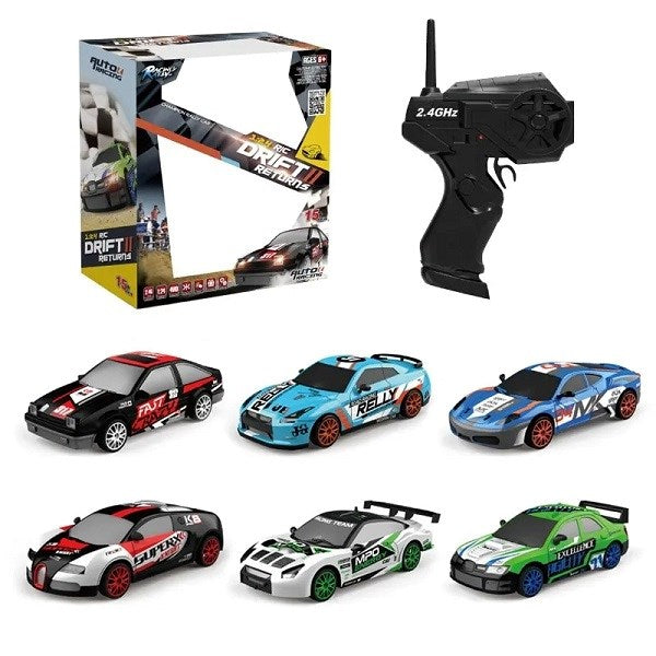 1/24th Drift  RC Car - Ready to Run - Controller and Battery - 2.4GHz