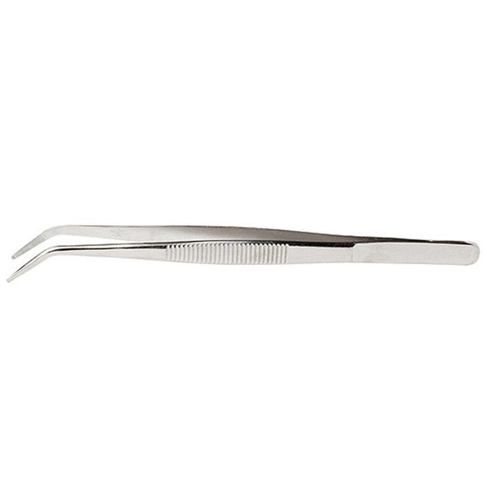 Excel Tools 30410 4-1/2" Curved Pointed Tweezers