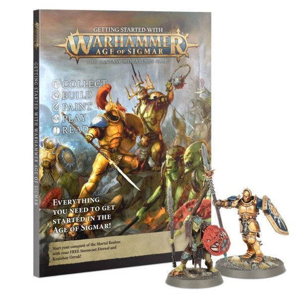 Warhammer Age of Sigmar 80-16 Getting Started with WH Age of Sigmar Magazine