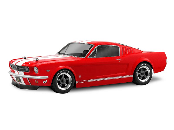 HPI Racing 17519 1/10 RC Body: 1966 Ford Mustang GT - Unpainted