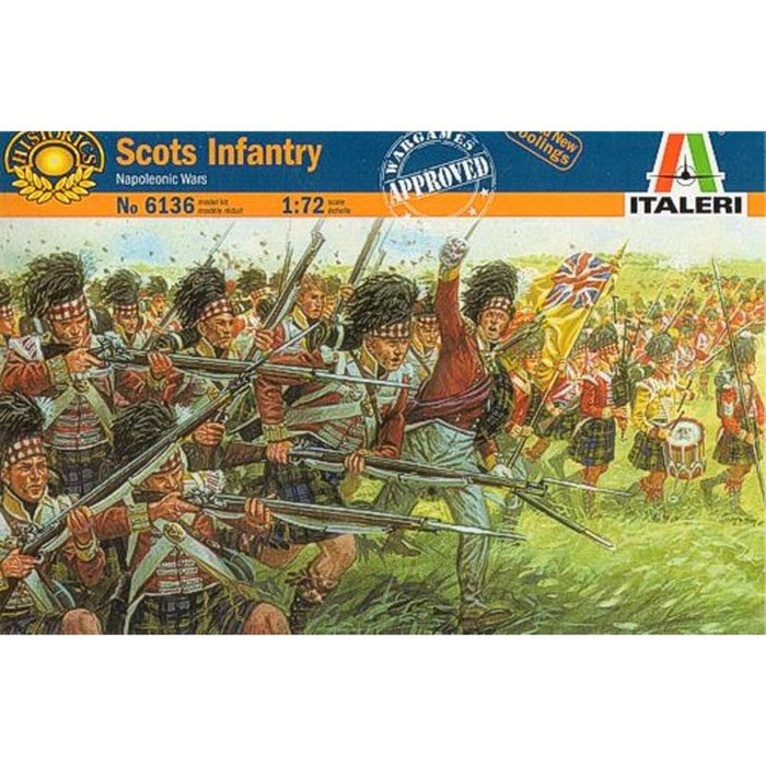 Italeri 6136 1/72 NAPOLEONIC WARS - SCOTS INFANTRY