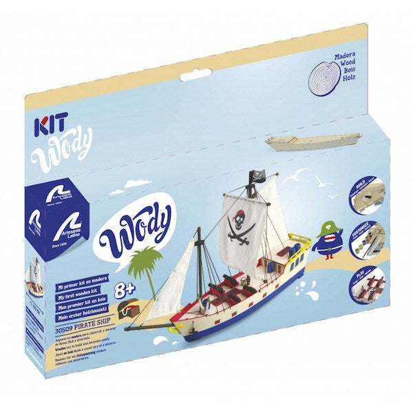 Artesania Latina 30509N Junior Wody Kit: Pirate Ship