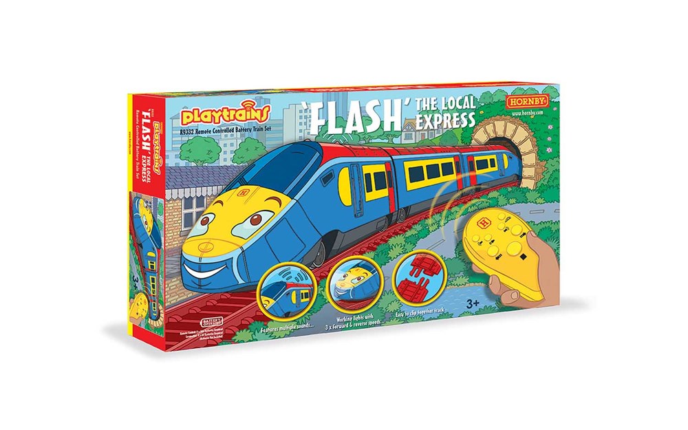 Hornby R9332 Playtrains Set: Flash The Local