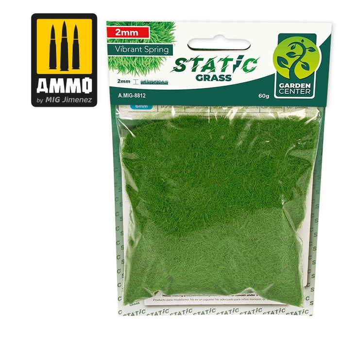 AMMO by Mig Jimenez A.MIG-8812  Vibrant Spring 2mm Static Grass