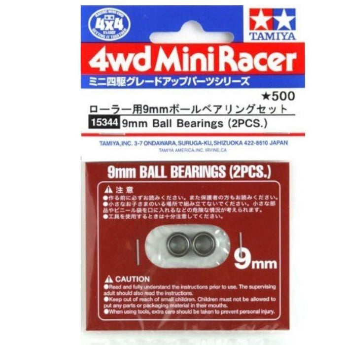 Tamiya 15344 MINI 4WD 9MM BALL BEARINGS*2