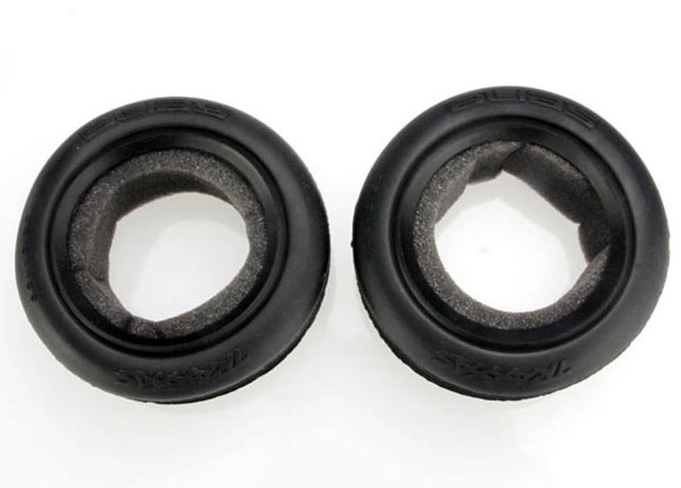 Traxxas 2471 - Tires Alias Ribbed 2.2' (Wide Front) (2)/ Foam Inserts (Bandit) (Soft Compound)