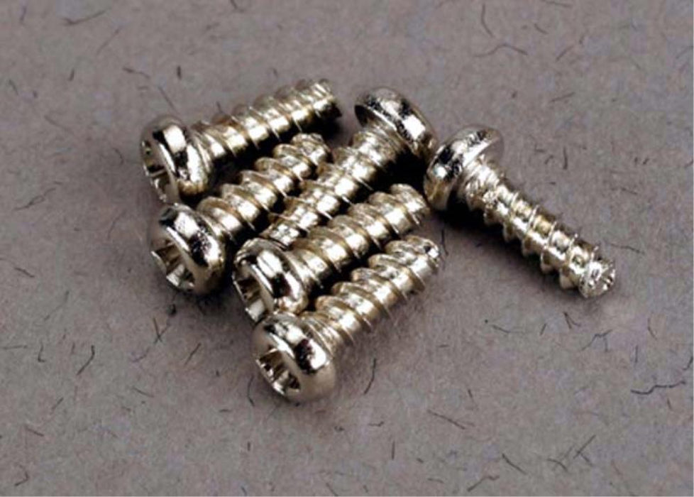 Traxxas 2674 - Screws 2X6Mm Roundhead Self-Tapping (6)