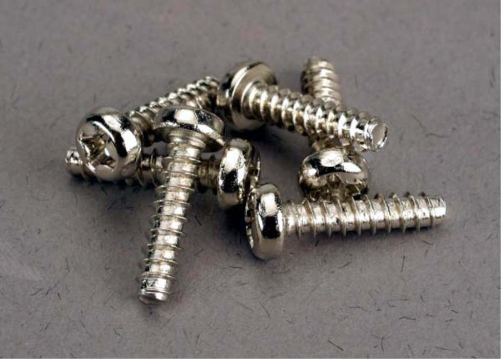 Traxxas 2676 - Screws 3X12Mm Roundhead Self-Tapping (6)