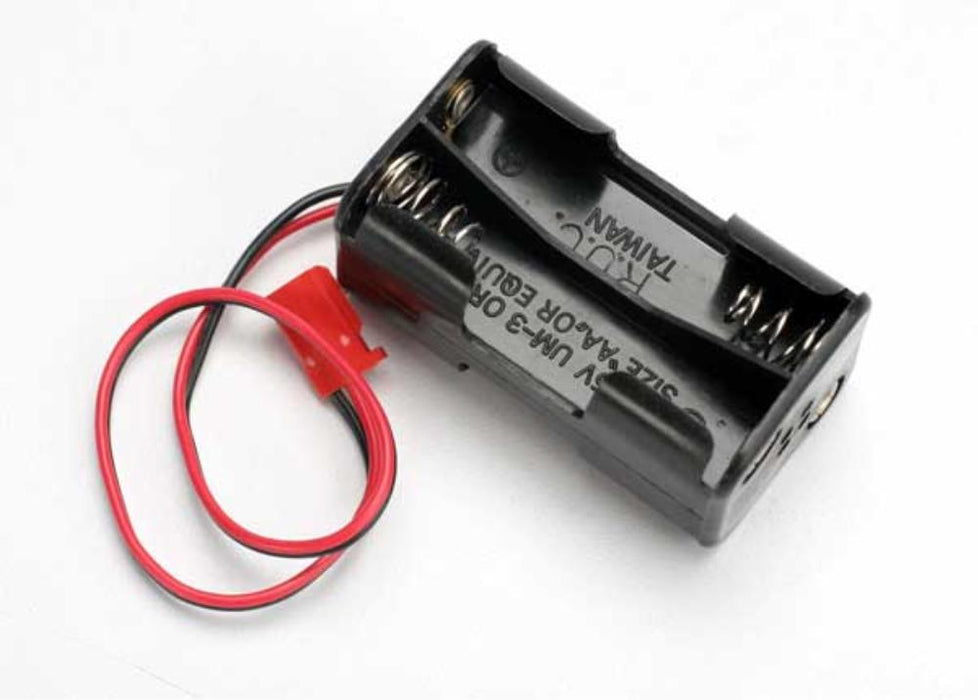 Traxxas 3039 - Battery holder 4-cell (no on/off switch) (for Jato and others that use a male Futaba style connector)