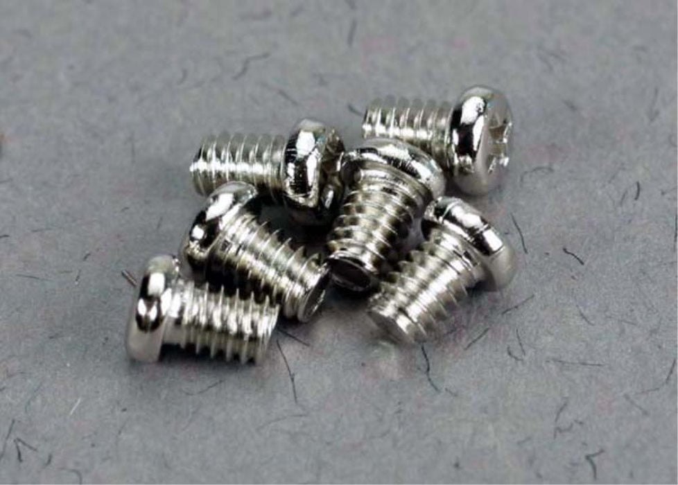 Traxxas 4051 - Low speed spray bar screws 2x4mm roundhead machine screws (6)