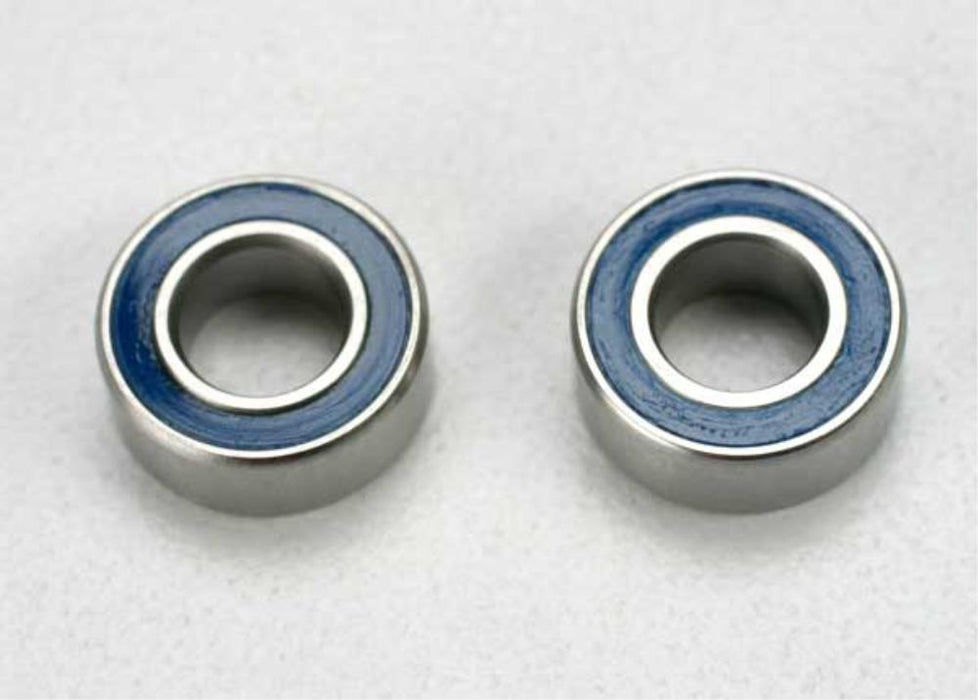 Traxxas 5115 - Ball bearings blue rubber shield (5x10x4mm) (2)