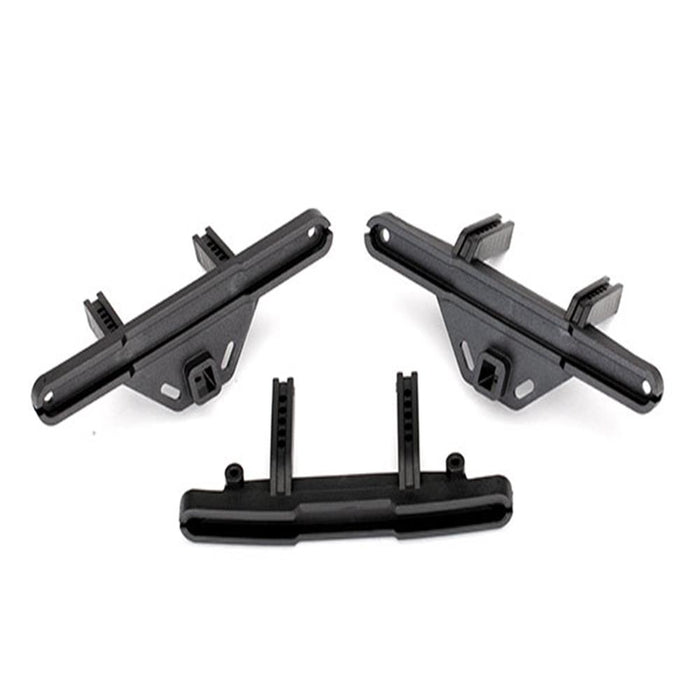 Traxxas 8067X Bumper mounts front & rear/ bumper mount rear (offset)