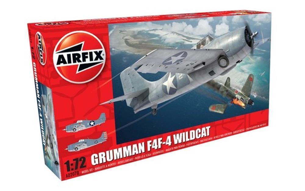 Airfix A02070 1/72 Grumman F4F-4 Wildcat