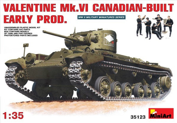 MiniArt 35123 1/35 VALENTINE MK6 EARLY PROD.